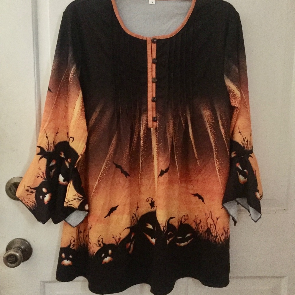 Halloween Top Tunic size Large